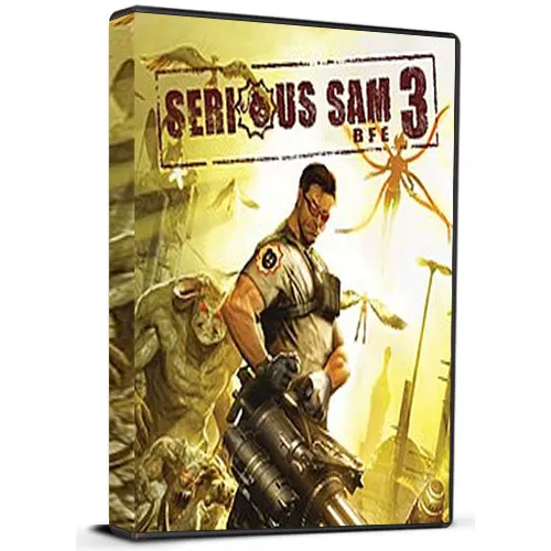 Serious Sam 3 BFE (PC, clave Steam / Global)