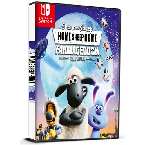 Shaun the Sheep - Home Sheep Home Farmageddon Parti Sürümü (Nintendo Switch Anahtar / Avrupa)
