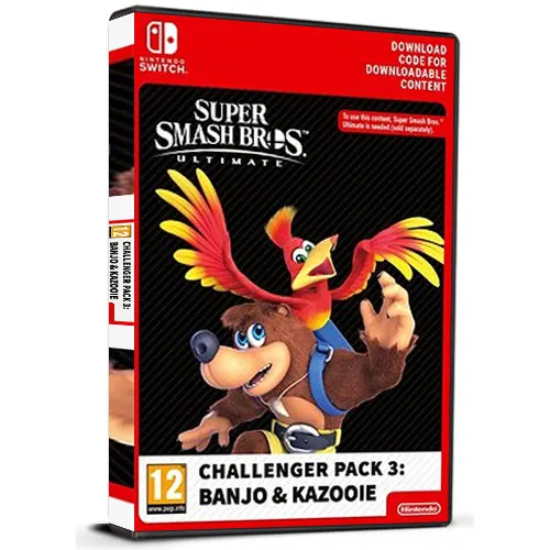 חבילת Super Smash Bros. Ultimate Challenger 3: Banjo & Kazooi (מפתח Nintendo Switch / אירופה)