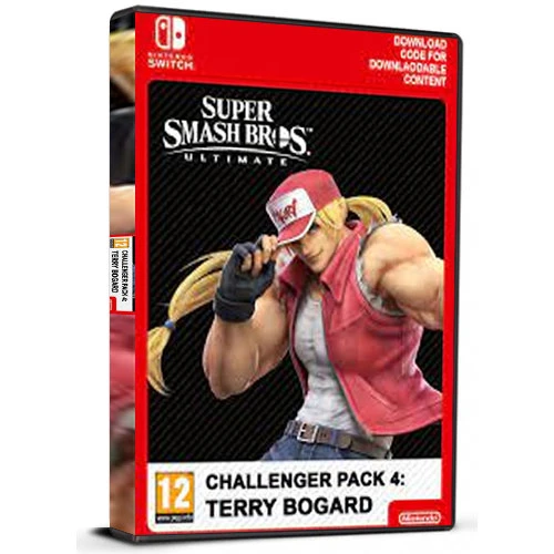Super Smash Bros. Ultimate Challenger Pack 4 Terry Board DLC (Nintendo Switch Key / Europe)