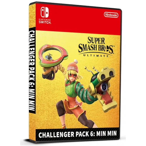 Super Smash Bros. Ultimate Challenger Pack 6: Min Min DLC (Nintendo Switch Schlüssel / Europa)