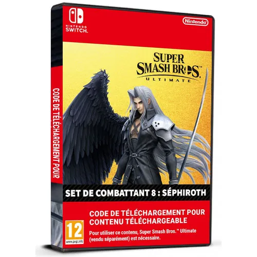 Super Smash Bros. Ultimate Challenger Pack 8: Sephiroth von Fin (Nintendo Switch-Schlüssel / Europa)