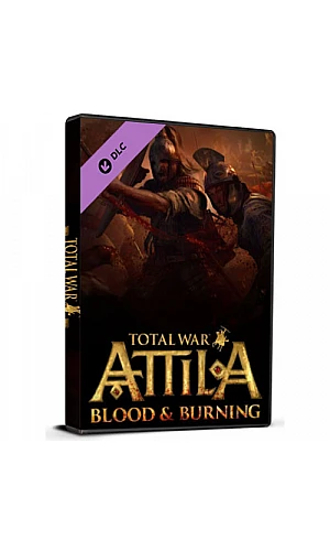 Total War: ATTILA - Blood & Burning DLC Cd Key Steam Global Total War: ATTILA - Blood & Burning DLC Cd Key Steam Global