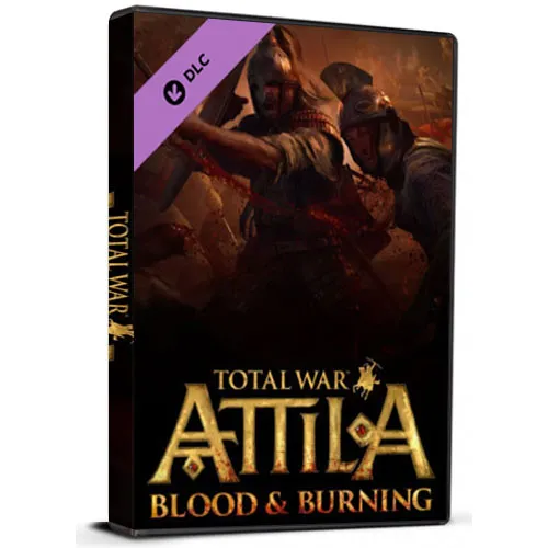Total War: ATTILA - Blood & Burning DLC (Codice PC Steam / Global)