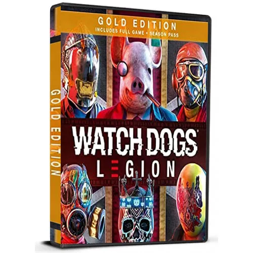 Watch Dogs Legion الإصدار الذهبي أوروبا (مفتاح Ubisoft Connect للPC / أوروبا)