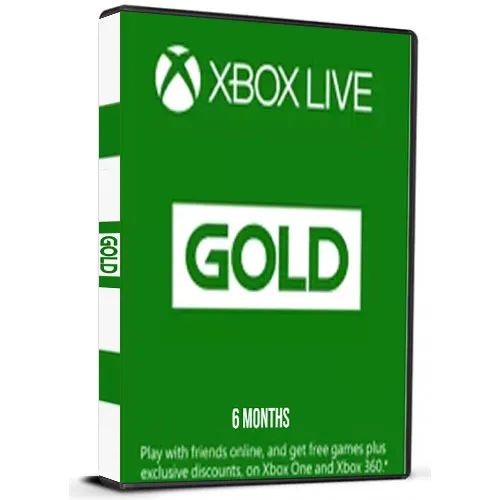 Live 6 Months Gold Europe (Xbox One Key / Europe)