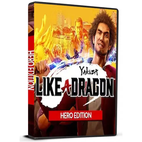 Yakuza: Like a Dragon Hero Edition אירופה (מפתח PC Steam / אירופה)