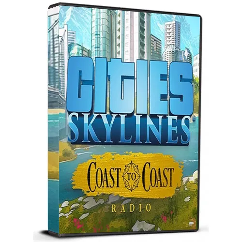 Cities Skylines - Coast to Coast Radio DLC (PC Steam Key / Global)