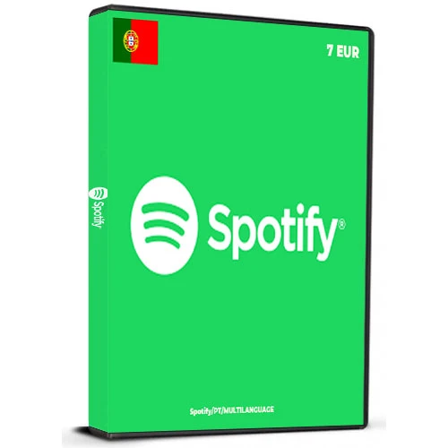 Spotify PT 7 EUR (PT), (Buono regalo / Portogallo)