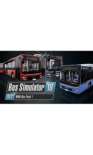 Bus Simulator 18 - MAN Bus Pack 1 (PC Steam Key / Global)