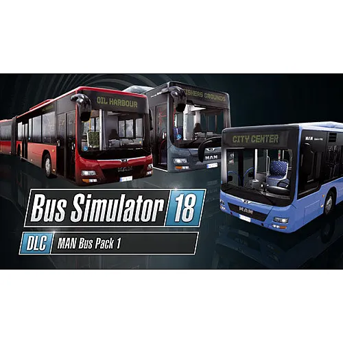 Bus Simulator 18 - MAN Otobüs Paketi 1 (PC Steam Anahtarı / Global)
