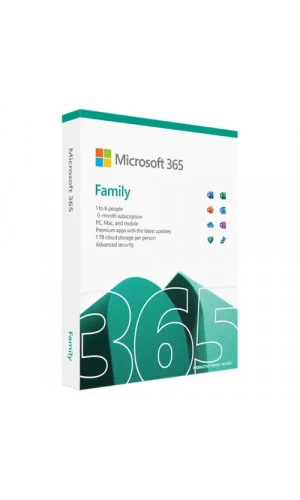 Microsoft Office 365 Family Home 6 User 6 Months Cd Key Global