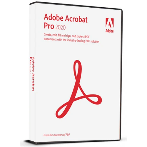 Adobe Acrobat Pro 2020 (Άδεια χρήσης διάρκειας ζωής / Global)