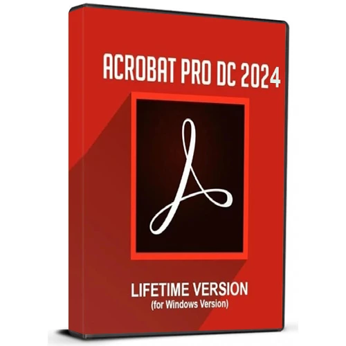 Adobe Acrobat Pro DC 2024 (Windows) (licencja na całe życie / Global)