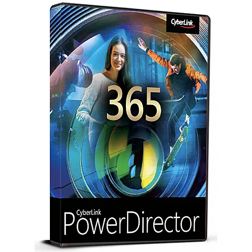 CyberLink PowerDirector 365 (1-Jahres-Lizenz) (Windows) (Abonnement / Global)