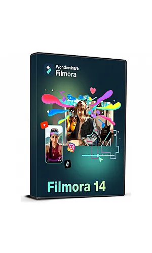Wondershare Filmora 14 Video Editor For Windows Lifetime 1 PC License Key