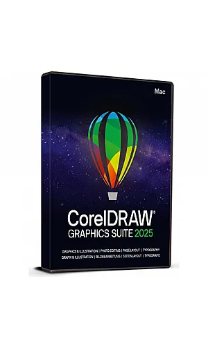 CorelDRAW Graphics Suite 2025 For Mac (Lifetime / 1 Device) License Key