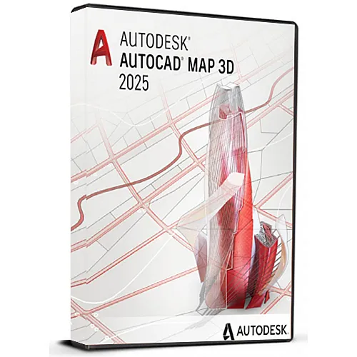 Autodesk AutoCAD Map 3D 2025 (1 Jahr / Lizenz für 1 Gerät) (Windows) (Abonnement / Global)