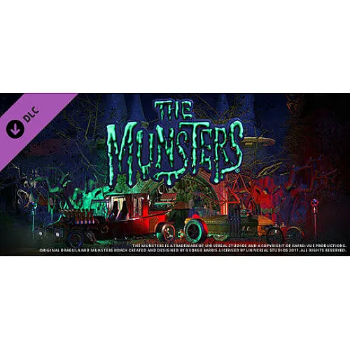 Planet Coaster - The Munsters® Munster Koach Construction Kit (PC Steam Key / Global)