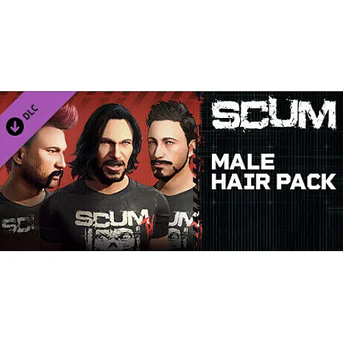 SCUM חבילת שיער לגברים (PC Steam מפתח / גלובלי)