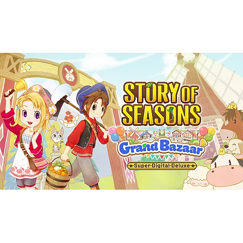 Story of Seasons: Grand Bazaar – Super Deluxe Edition (PC Steam Key / Global)