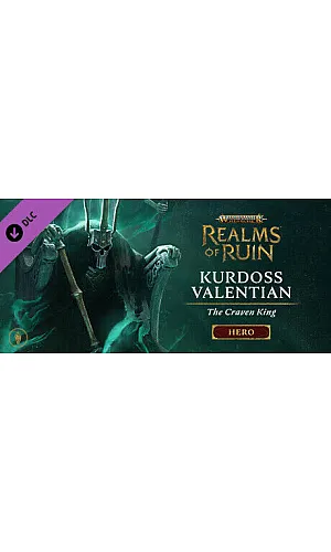 Warhammer Age of Sigmar: Realms of Ruin - Kurdoss Valentian, The Craven King DLC Cd Key Steam ROW