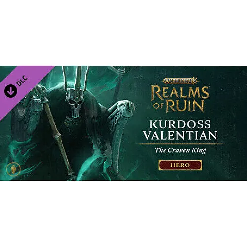Warhammer Age of Sigmar: Realms of Ruin – Kurdoss Valentian (PC Steam Key / Global)