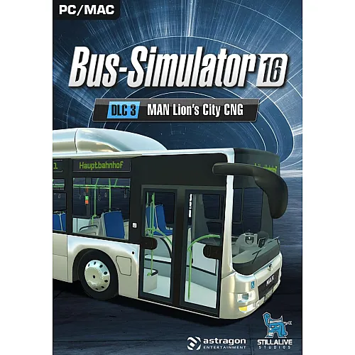 Bus Simulator 16: - MAN Lion´s City CNG Pack (PC Steam Key / Global)