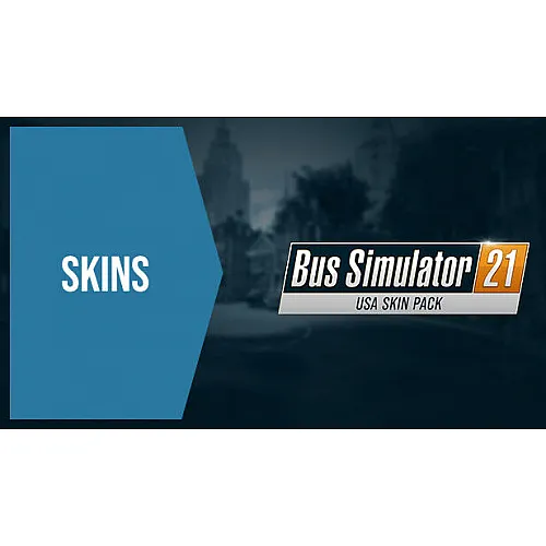 Bus Simulator 21 - USA Skin Pack (PC Steam Key / Global)