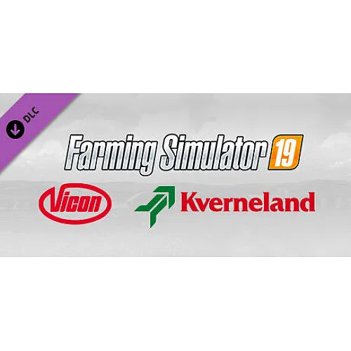 Farming Simulator 19 - Pack d'équipements Kverneland et Vicon (PC Steam Clé / Global)