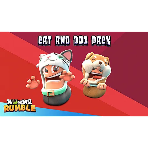 Worms Rumble – Cats and Dogs Doppelpack (PC Steam Key / Global)