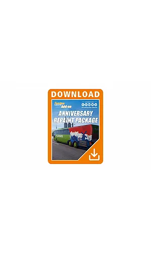 Fernbus Simulator - Anniversary Repaint Package DLC (PC Steam Key / Global) Fernbus Simulator - Anniversary Repaint Package DLC (PC Steam Key / Global)