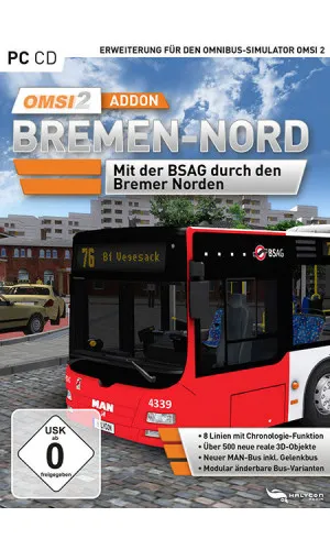 OMSI 2 Add-on Bremen-Nord DLC (PC Steam Key / Global) OMSI 2 Add-on Bremen-Nord DLC (PC Steam Key / Global)