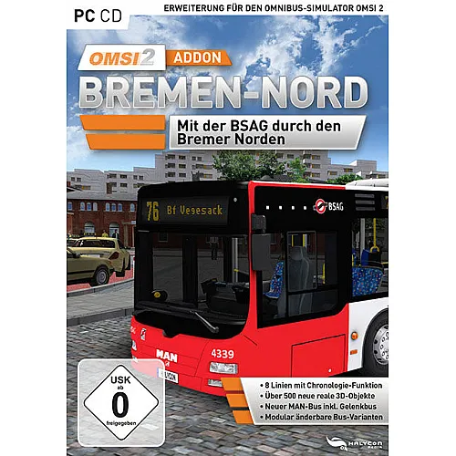 OMSI 2 Add-on Bremen-Nord (PC Steam Key - Global)