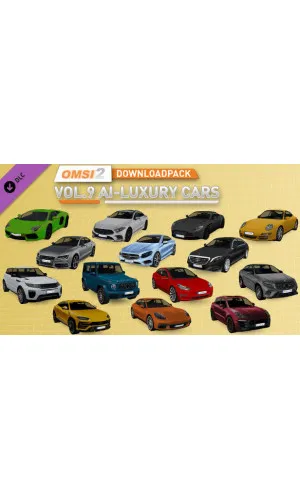 OMSI 2 Add-on Downloadpack Vol. 9 – KI-Luxusautos DLC (PC Steam Key / Global) OMSI 2 Add-on Downloadpack Vol. 9 – KI-Luxusautos DLC (PC Steam Key / Global)