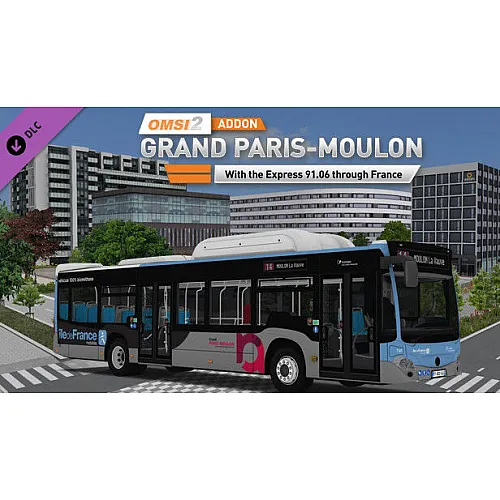 OMSI 2 Add-on Grand Paris-Moulon (PC Steam Key - Global)