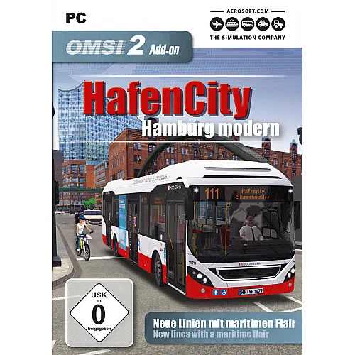 OMSI 2 Add-On HafenCity - Hamburg modern (PC Steam Key - Global)
