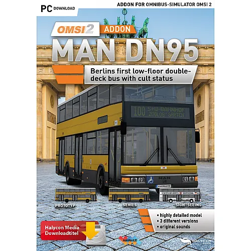OMSI 2 Add-On MAN DN95 (PC Steam Key - Global)