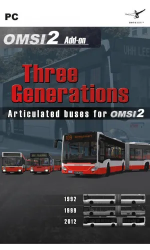 OMSI 2 Add-on Three Generations DLC (PC Steam Key / Global) OMSI 2 Add-on Three Generations DLC (PC Steam Key / Global)