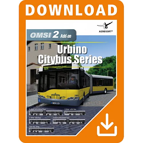 OMSI 2 Add-On Urbino Stadtbusfamilie (PC Steam Key - Global)
