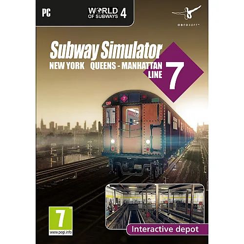 World of Subways 4 – New York Linie 7 (PC Steam Schlüssel – Global)
