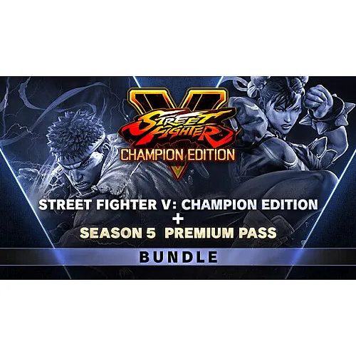 Street Fighter V: Champion Edition + Season 5 Premium Pass-Bundle (PC Steam-Key – Europa)