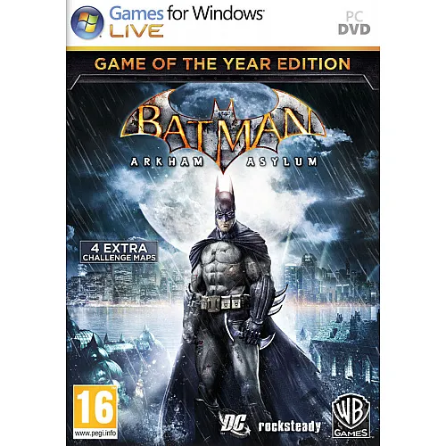 Batman Arkham Asylum: Game of the Year Edition (PC Steam Key - Global)