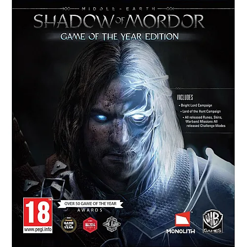Middle-earth™: Shadow of Mordor™ - Game of the Year Edition (PC Steam Key - Global)