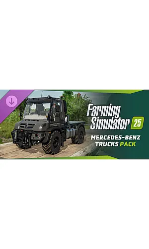 Farming Simulator 25: Mercedes-Benz Trucks Pack DLC (PC Steam Key / Global) Farming Simulator 25: Mercedes-Benz Trucks Pack DLC (PC Steam Key / Global)
