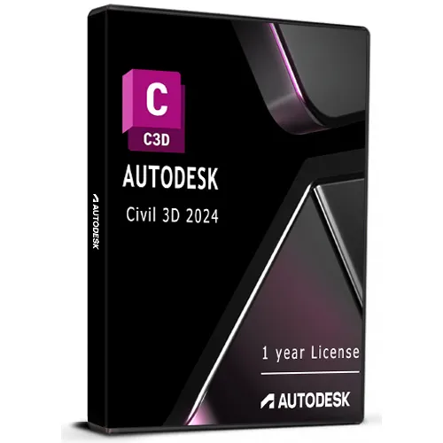 Autodesk Civil 3D 2024 (1 Jahr / Lizenz für 1 Gerät) (Windows) (Abonnement / Global)
