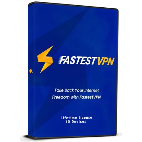 FastestVPN (10 Devices) (Lifetime License / Global)