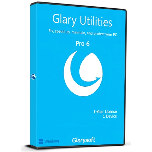 Glary Utilities Pro 6 (1 Jahr / Lizenz für 1 Gerät) (Windows) (Abonnement / Global)