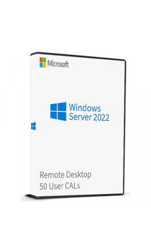 Windows Server 2022 Remote Desktop Services 50 USER Connections Cd Key Global