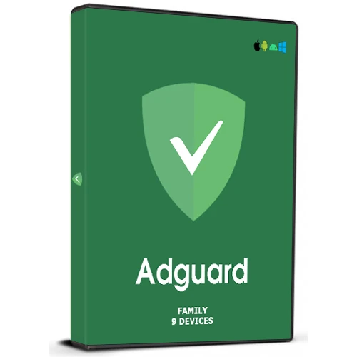 AdGuard Ad Blocker Family Lifetime 9 Devices Cd Key Global